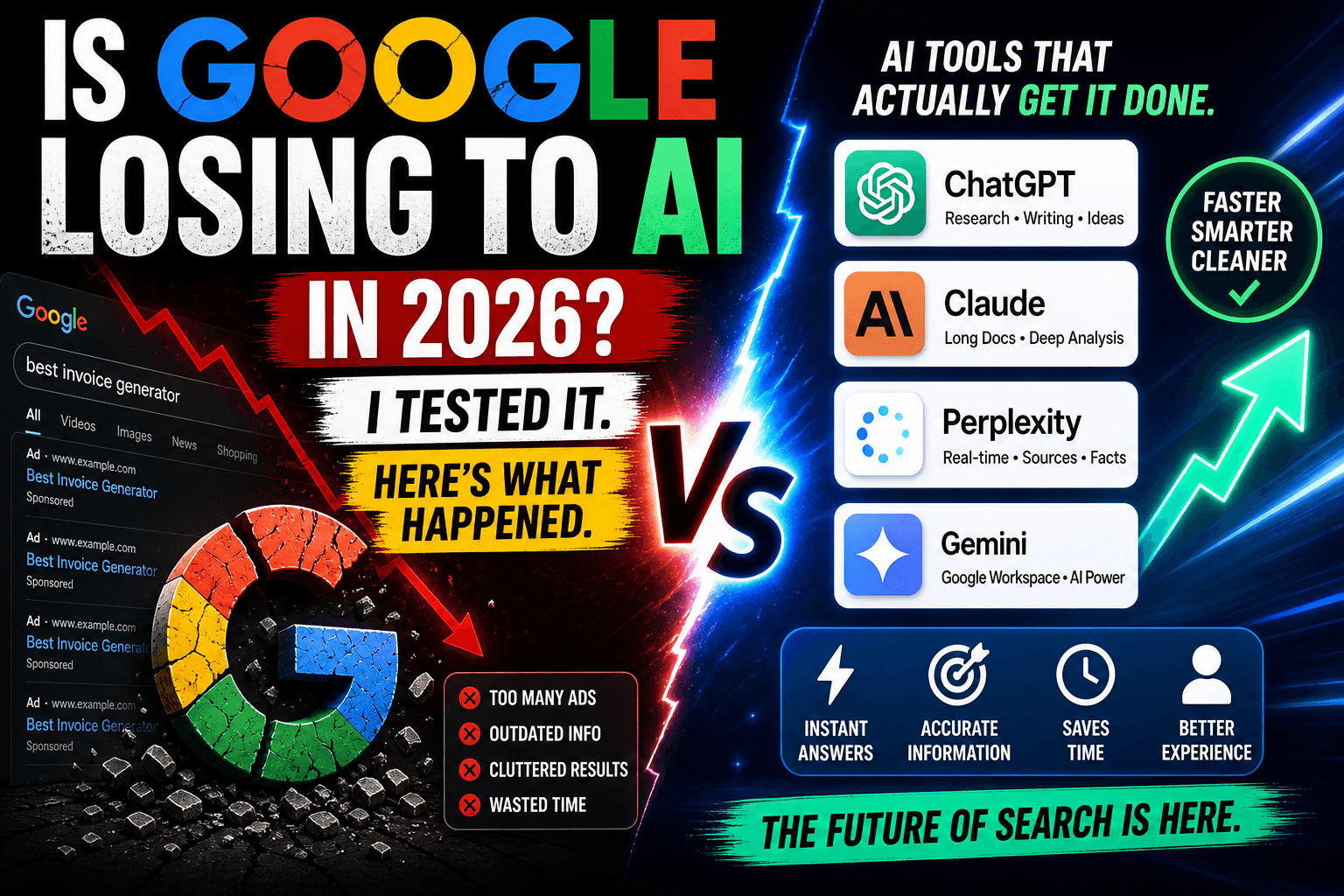 Google Is Losing to AI in 2026 — I Switched and Here’s What Happened